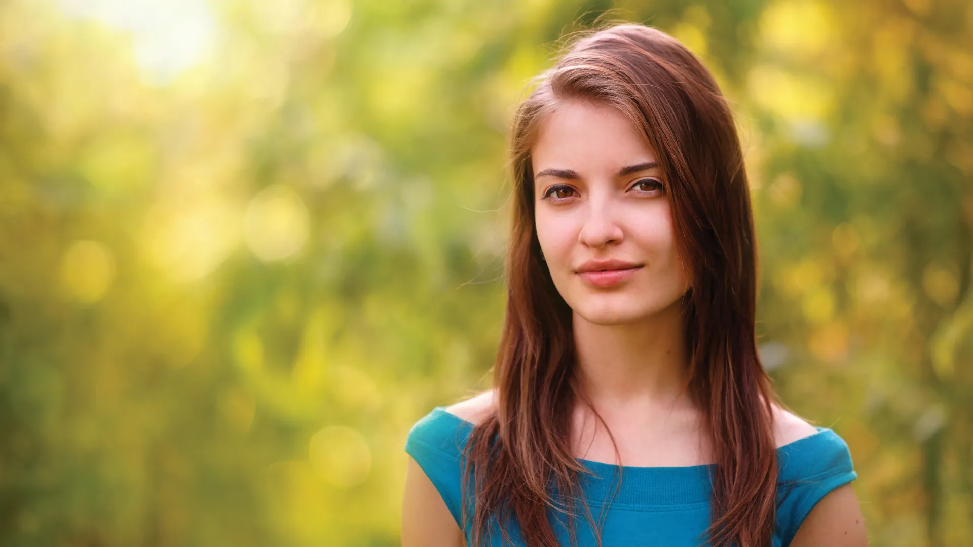 Woman in field